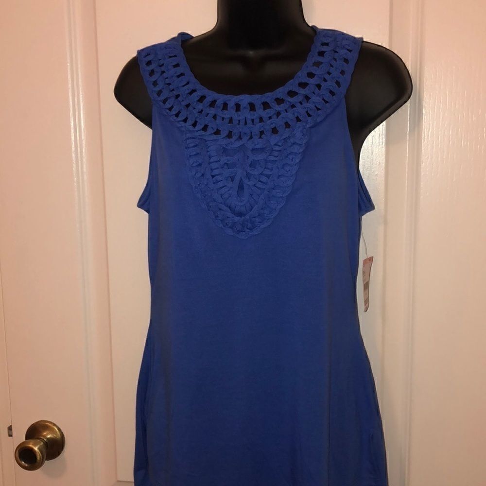 Simply styled macrame tank  